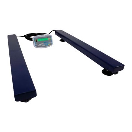 Adam Equipment AELP Series Pallet Beam Scale With GKa LCD Indicator, 52-7/16L, 44,000 Lb X 1 Lb